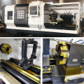 Flat Bed 2-meter Shaft Part Processing CNC Turning Machine Economical CNC lathe